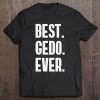 Mens Best Gedo Ever Grandpa By Grandpa Life Apparel Tee