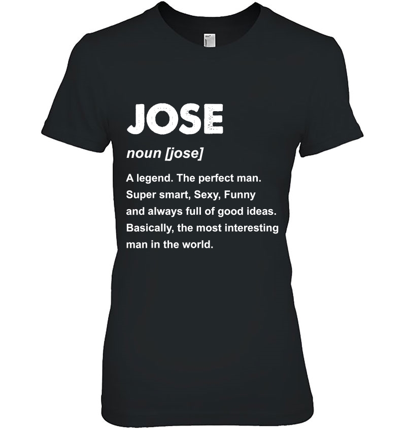 Mens Jose Name Gift Hoodie