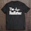 Mens The Rodfather. Funny Fishing Tshirt For Fisherman Dad Gift Tee