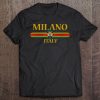 Milano Italia Fashion Tiger Face Vintage Style - Italy Milan Tee