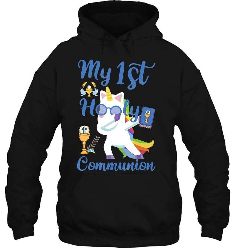 My 1St Holy Communion Dabbing Unicorn Gift For Boy & Girl Mugs