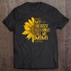 My Greatest Blessings Call Me Mimi Sunflower Funny Mimi Gift Tee