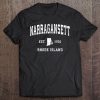 Narragansett Rhode Island Ri Vintage Athletic Sports Design Pullover Tee