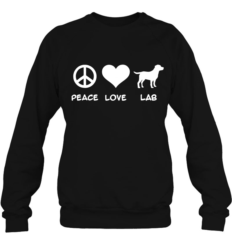 Peace, Love, Lab Labrador Mugs