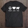 Peace, Love, Pomeranian Tee