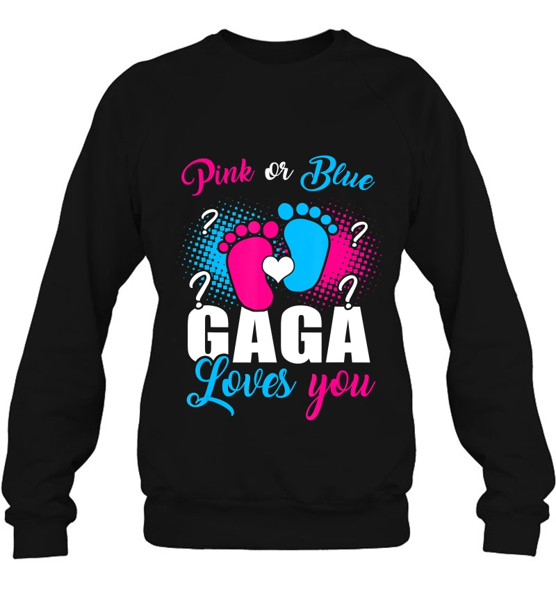 Pink Or Blue Gaga Loves You Gender Baby Reveal Party Mugs