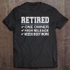 Retired - One Owner - High Mileage - Needs Body Work Tee