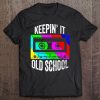 Retro 80S 90S Old School Cassette Hip Hop Mixtape Costume Tee