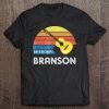 Retro Branson Souvenir Shirt With A Vintage Style Guitar Tee