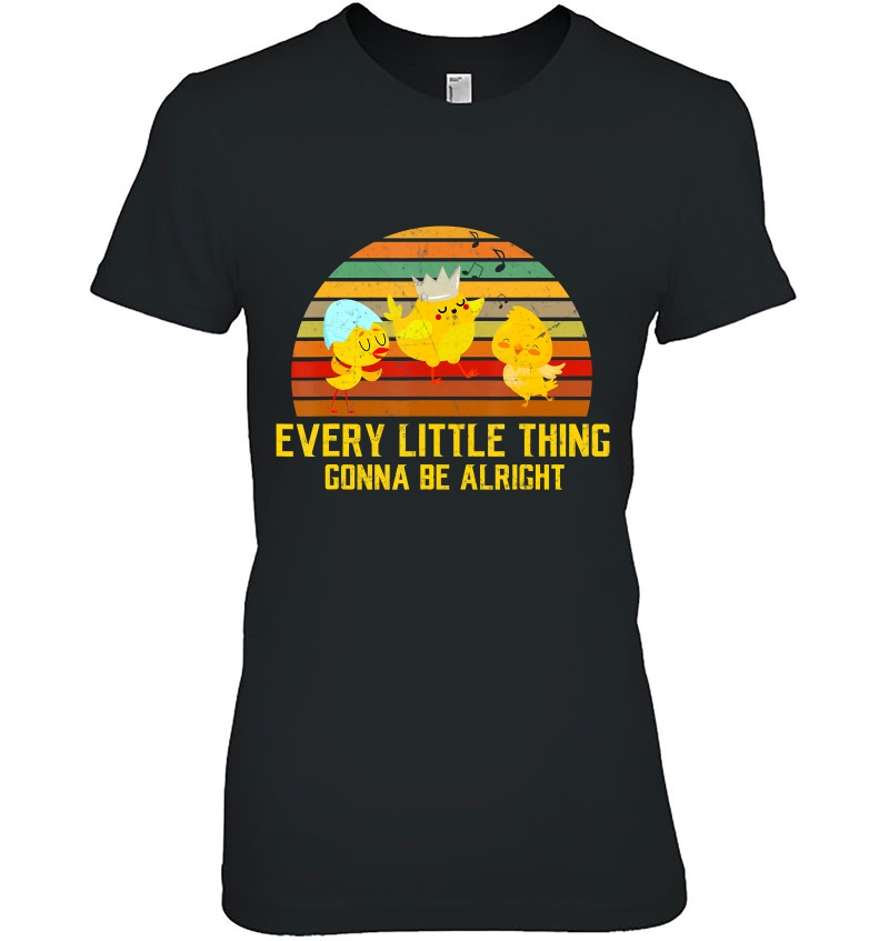 Retro Style Lover - Every Little Thing Gonna Be Alright Hoodie