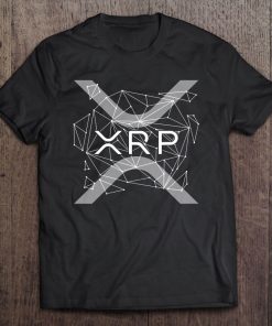 Ripple Xrp Ripple Logo Cryptocurrency Abstract Network Tee