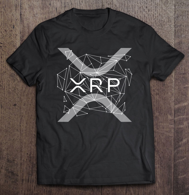 Ripple Xrp Ripple Logo Cryptocurrency Abstract Network Shirt