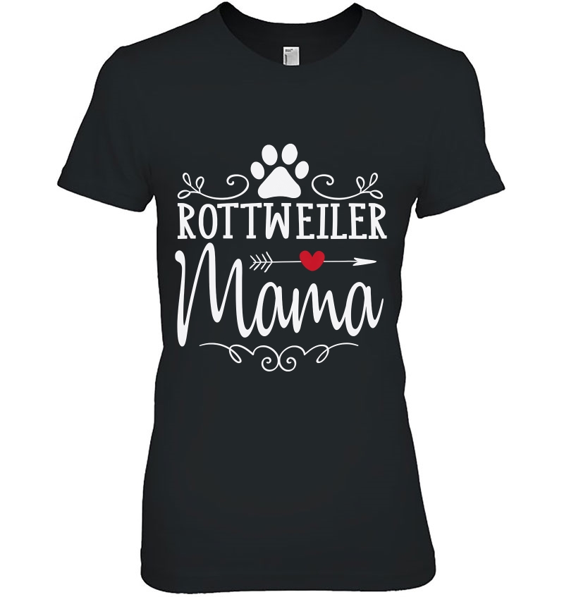 Rottweiler Mama - Funny Rottweiler Lover Hoodie