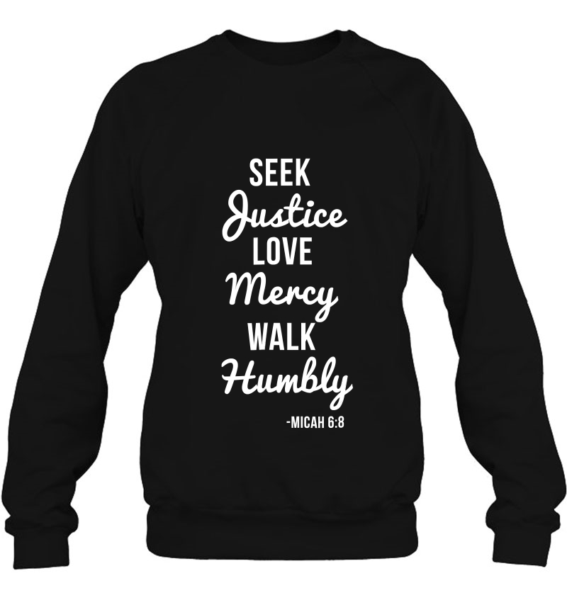 Seek Justice Love Mercy Walk Humbly Mugs