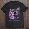 Skull Flower Pancreatic Cancer Awareness Tee