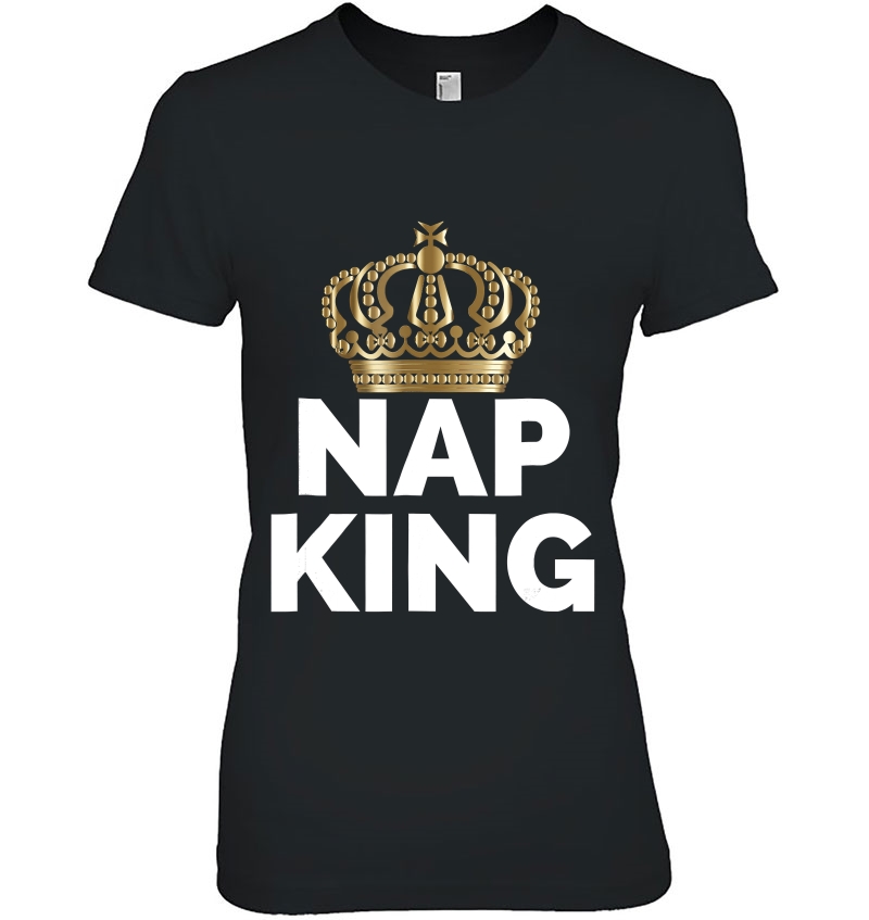 Sleeping Nap King Shirt Royalty Crown Hoodie