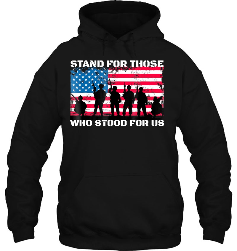 Stand For Those Who Stood For Us Usa Flag Anthem Mugs