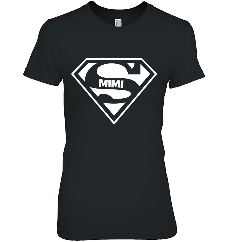 Super Mimi Funny Love For Grandma Mimi Hoodie