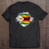 Super Zimbabwean Heritage Shirt Zimbabwe Roots Flag Tee