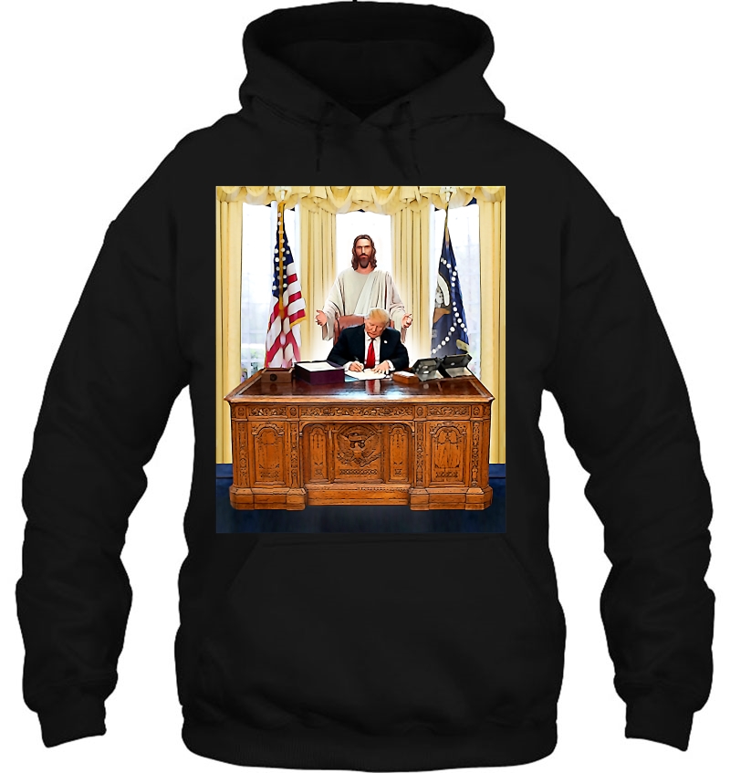 The Lord Jesus Christ Watches Over President Donald Trump Mugs