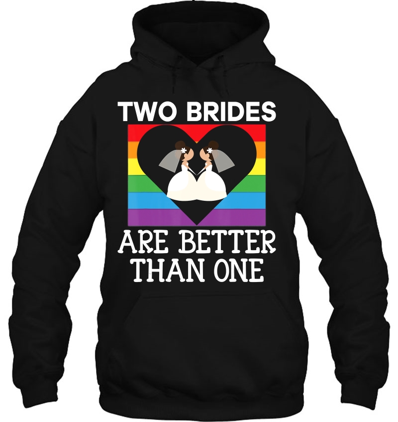 Two Brides Are Better Than One Lgbt Lesbian Wedding Mugs