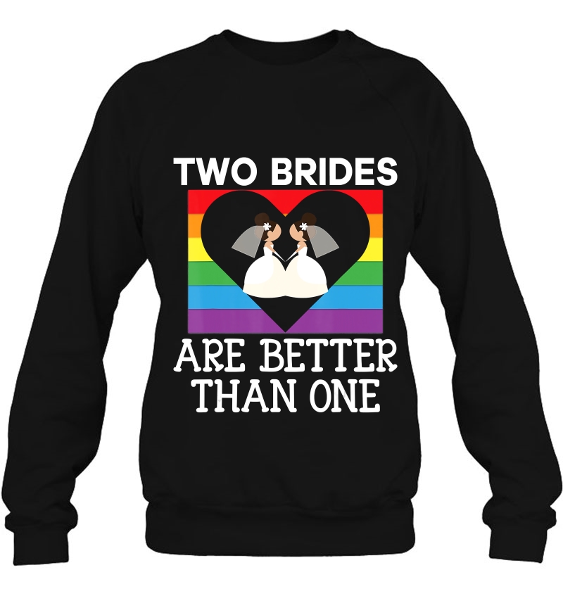 Two Brides Are Better Than One Lgbt Lesbian Wedding Mugs