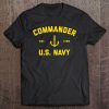 Us Navy Commander Cdr Tee