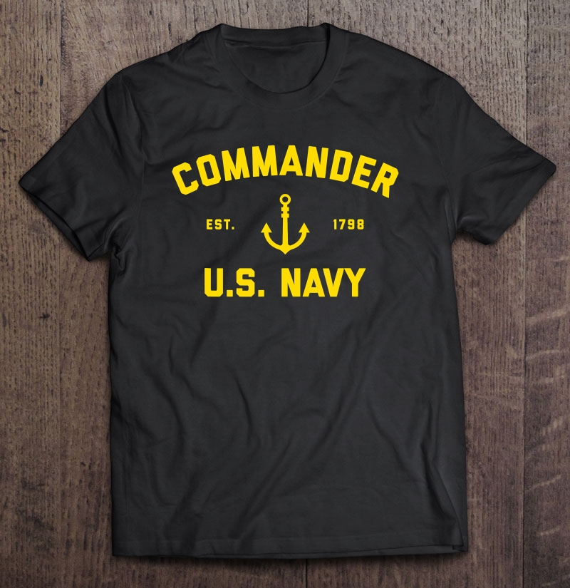 Us Navy Commander Cdr Shirt