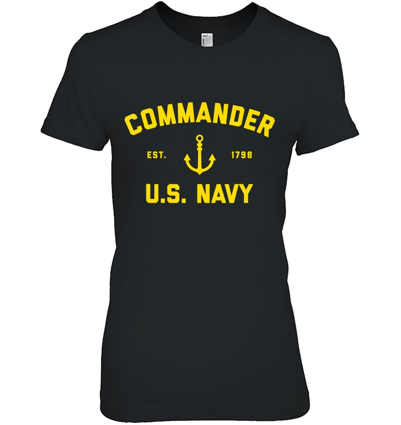 Us Navy Commander Cdr Hoodie