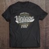 Vintage Est 1957 Classic 63 Years Old 63Rd Birthday Tee