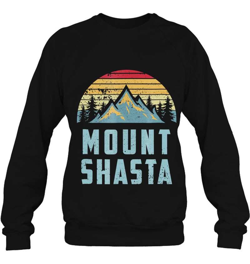 Vintage Mount Shasta California Mountains Sweatshirt