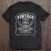 Vintage Original Made In 1995 Classic 25Th Birthday Tee