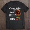 Women Curvy Hips And Pretty Lips Tee