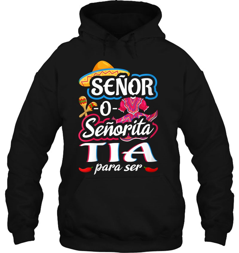 Womens Senor Or Senorita Tia Para Ser Gender Reveal Mexican Fiesta Mugs