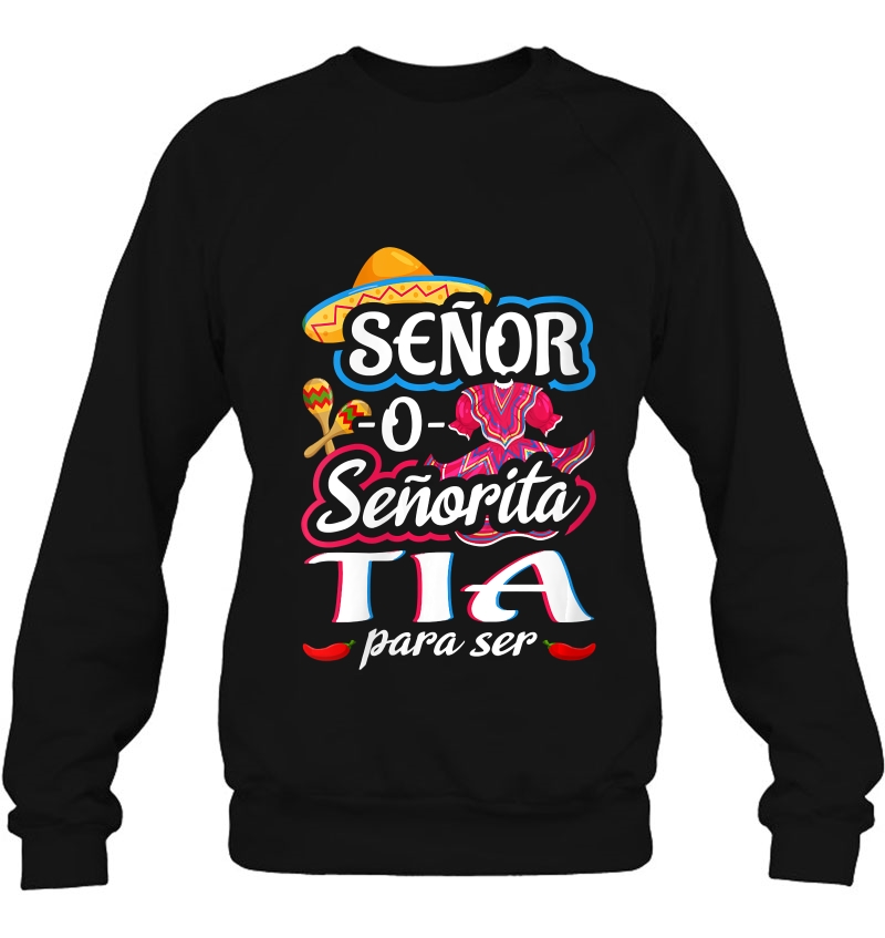 Womens Senor Or Senorita Tia Para Ser Gender Reveal Mexican Fiesta Mugs