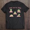 Womens Star Wars Yoga With Yoda Tee