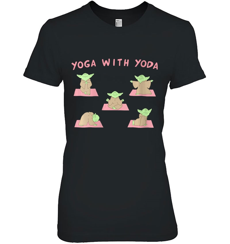 Womens Star Wars Yoga With Yoda Hoodie