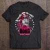 Wwe Sasha Banks Pink Hair With Logo Tee