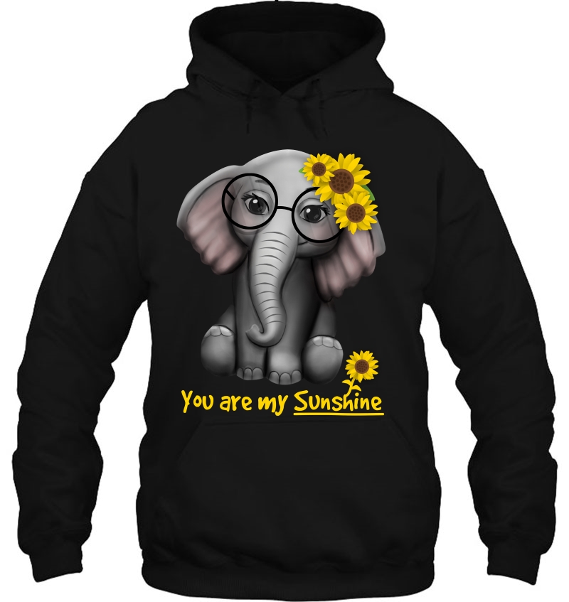 You Are My Sunshine Elephants Sunflowers Clothes Elephant Mugs