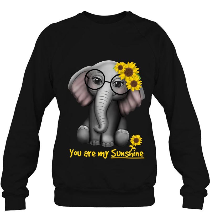 You Are My Sunshine Elephants Sunflowers Clothes Elephant Mugs