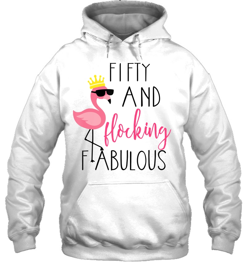 50Th Birthday Gift Flamingo Fabulous Mugs