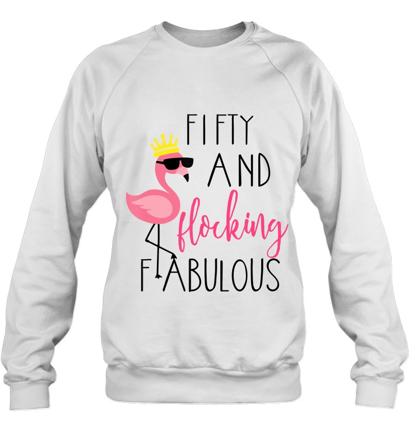 50Th Birthday Gift Flamingo Fabulous Mugs