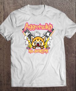 Aggretsuko No Overtime Tee