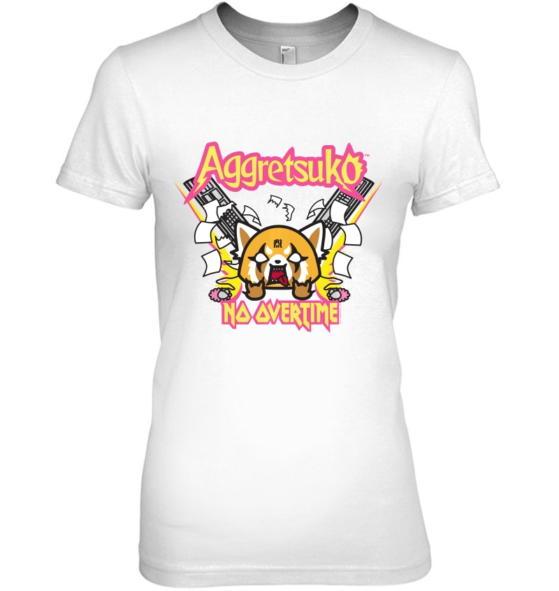 Aggretsuko No Overtime Hoodie