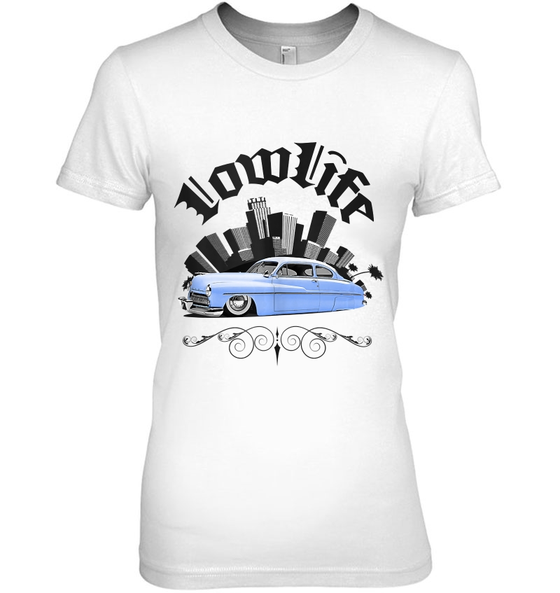 Baby Blue Bomb Low Rider Car Hoodie