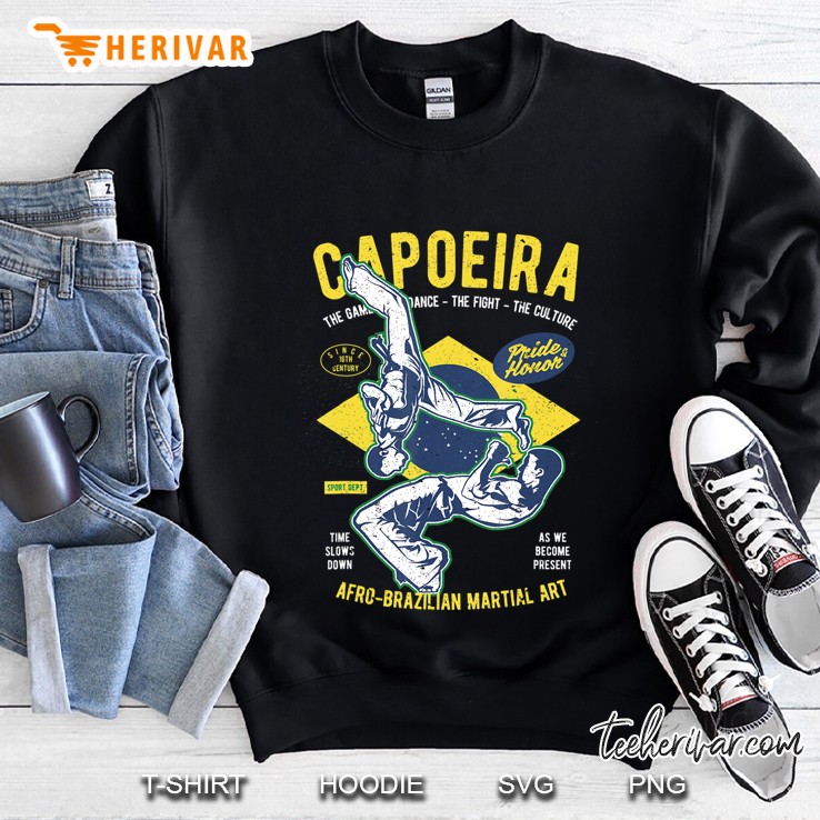 Brazilian Flag Capoeira For Men, Women, Kids Sweatshirt