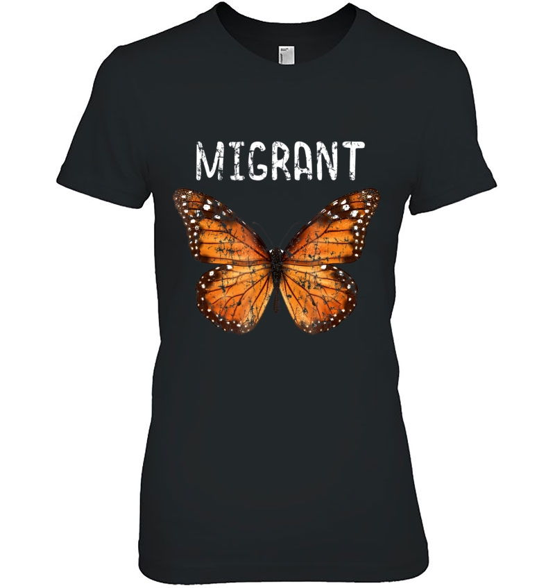 Butterfly Monarch, Support Immigrants, Latinos And Hispanics Hoodie