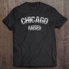 Chicago Raised Retro Distressed City Town Tee