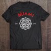 City Of Miami Fire Department Florida Firefighter Tee