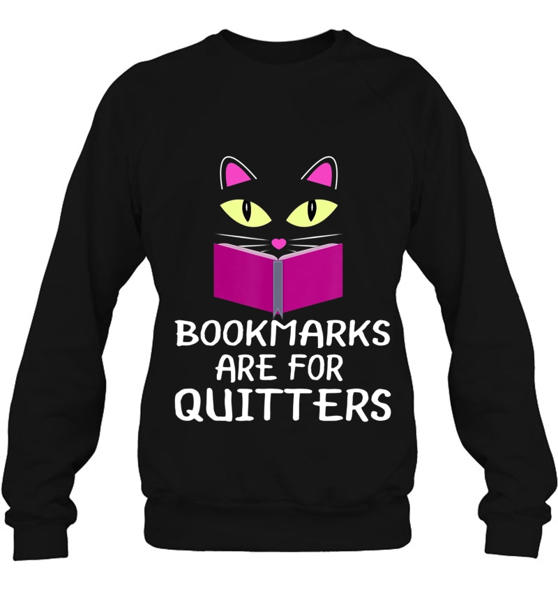 Cute Kitty Cat Face Bookmarks Are For Quitters Mugs